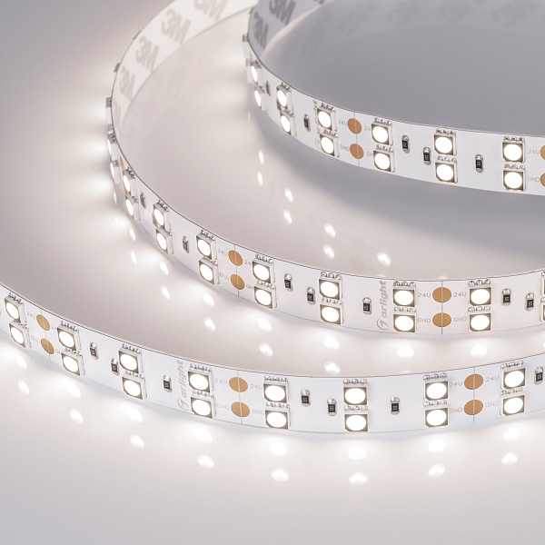 Светодиодная лента RT 2-5000 24V Day4000 2x2 (5060, 600 LED, CRI98) (Arlight, 28.8 Вт/м, IP20) Lednikoff