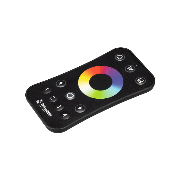 INTELLIGENT ARLIGHT Пульт SMART-801-52-4G-1SC-RGBW Black (3V, 2.4G) (IARL, IP20 Пластик, 5 лет) Lednikoff