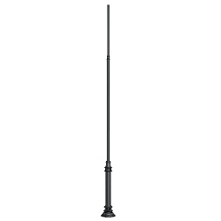 Опора фланцевая OXOR-OT3-DE-D160-L4000 (BK) (Arlight, Сталь)