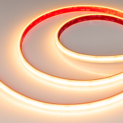 Светодиодная лента герметичная RTW-PS-A240-12mm 24V Warm2400 (19 W/m, IP67, 5m) (Arlight, CRI>90)