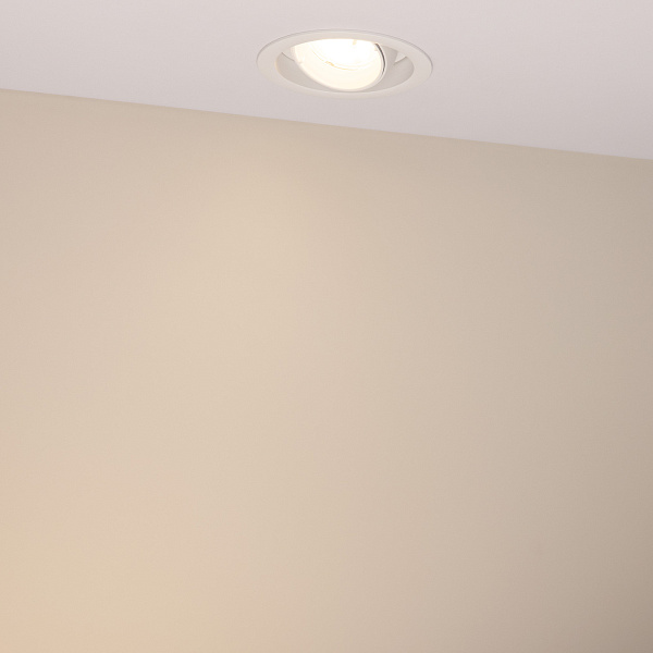 Светильник MS-VORTEX-BUILT-R110-20W Warm3000 (WH-WH, 40 deg, 230V) (Arlight, IP20 Металл, 5 лет) Lednikoff