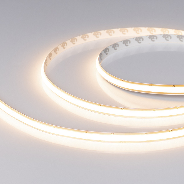 Светодиодная лента SOB-M288-10mm 24V Warm3500 (10 W/m, IP20, 5m) (Arlight, Свободная резка) Lednikoff