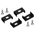 Держатель SL-SLIM20 BLACK (Arlight, Металл) Lednikoff