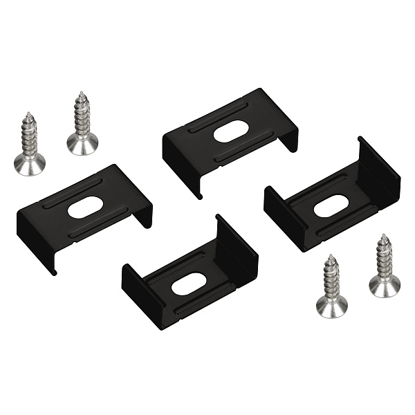 Держатель SL-SLIM20 BLACK (Arlight, Металл) Lednikoff