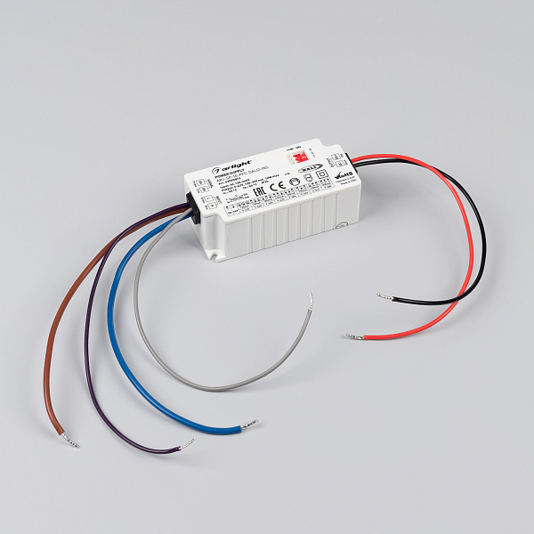 Блок питания ARJ-SP-10-PFC-DALI2-INS (10W, 9-42V, 0.12-0.35A) (Arlight, IP20 Пластик, 5 лет) Lednikoff