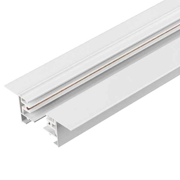 Трек LGD-2TR-TRACK-F-2000-WH-M (C) (Arlight, IP20 Металл, 3 года) Lednikoff