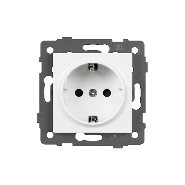 Механизм электрической розетки SCT-MEU1-PL-WH-V (250V, 16A) (Arlight, -) Lednikoff