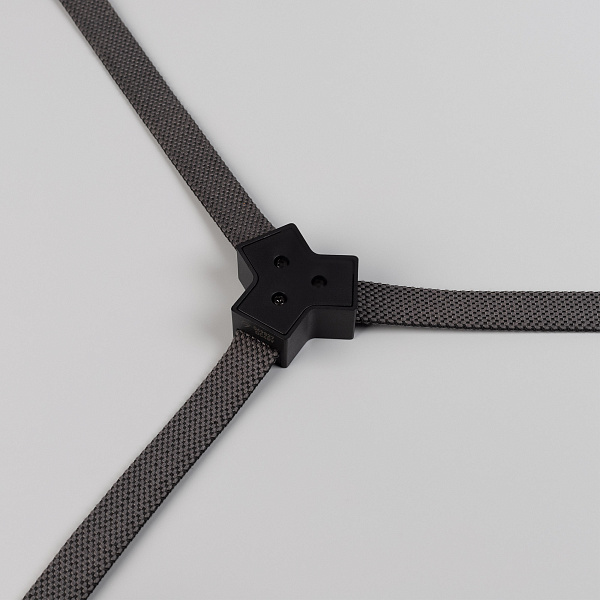 Коннектор тройной с питанием ART-INBELT-CON-T-POWER (BK, 48V) (Arlight, -)