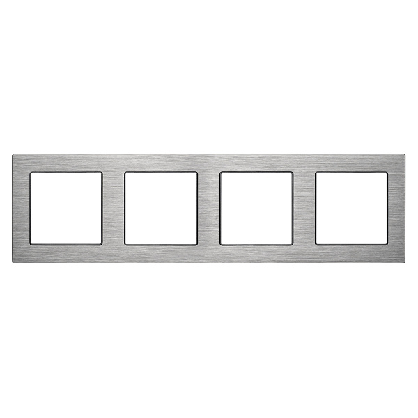Рамка алюминиевая FRM-PRESTO-ALS-4-GR (Arlight, -) Lednikoff