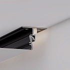 Профиль STRETCH-SHADOW-CEIL-2000 BLACK (A2-CONTOUR-PRO) (Arlight, Алюминий) Lednikoff