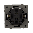 Механизм выключателя управления шторами SWT-TENDO-MKR2-SFPL-BK (230V, 10A) (Arlight, Матовый черный) Lednikoff