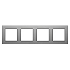 Рамка стеклянная FRM-GLARE-GS-4-GR (Arlight, -) Lednikoff