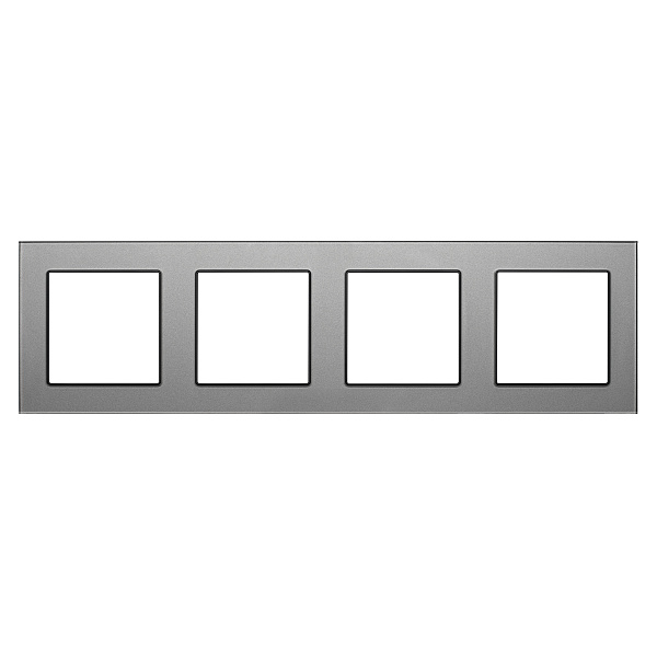 Рамка стеклянная FRM-GLARE-GS-4-GR (Arlight, -) Lednikoff