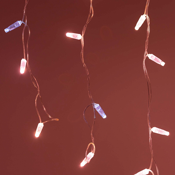 Светодиодная гирлянда ARD-EDGE-CLASSIC-2400x600-CLEAR-88LED-FLASH Rose Gold (230V, 6W) (Ardecoled, IP65) Lednikoff