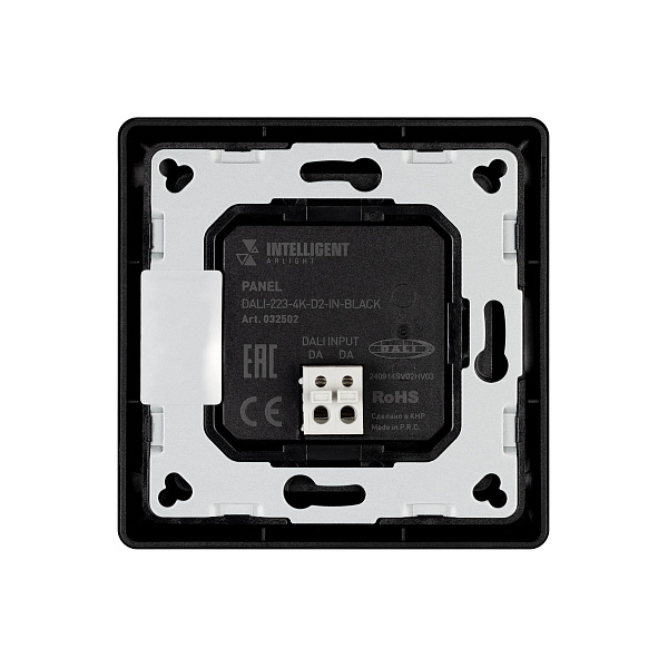 INTELLIGENT ARLIGHT Панель DALI-223-4K-D2-IN-BLACK (BUS, Free purpose) (IARL, -) Lednikoff