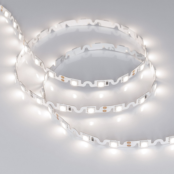 Светодиодная лента RZ 2-5000 12V Day4000 2x (5060,240 LED,Wave) (Arlight, 11.5 Вт/м, IP20) Lednikoff
