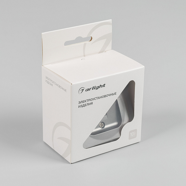 Механизм компьютерной розетки SCT-MPC1-PL-GR-V (RJ-45, CAT6) (Arlight, -) Lednikoff