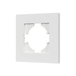 Рамка пластиковая FRM-PERIO-PL-1-WH (Arlight, -)