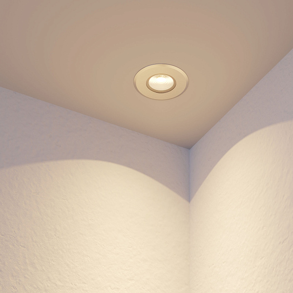 Светильник ART-GROUND-SLIM-R130-9W Warm3000 (SL, 30 deg, 24V) (Arlight, IP67 Металл, 3 года) Lednikoff
