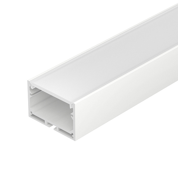 Профиль с экраном SL-LINE-4932-2500 WHITE+OPAL (Arlight, Алюминий) Lednikoff