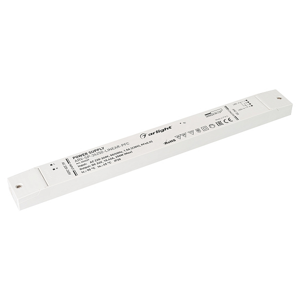 Блок питания ARV-SP-24250-LINEAR-PFC (24V, 10.42A, 250W) (Arlight, IP20 Пластик, 5 лет) Lednikoff