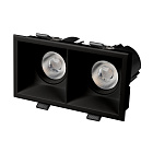 Светильник MS-FLOW-BUILT-S157x85-2x6W Warm3000 (BK, 55 deg, 230V) (Arlight, IP20 Металл, 5 лет) Lednikoff