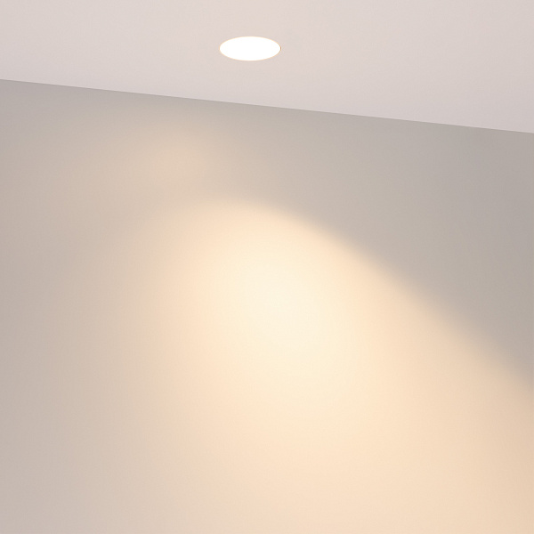 Светильник MS-ARADO-TRIMLESS-R65-9W Warm3000 (WH-WH, 55 deg, 230V) (Arlight, IP20 Металл, 5 лет) Lednikoff