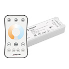 INTELLIGENT ARLIGHT Диммер SMART-SET-PWM-102-72-MIX-SUF White (12-24V, 2x5A, ПДУ RING 10кн, 2.4G) (IARL, IP20 Пластик, 5 лет) Lednikoff