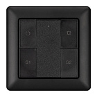 INTELLIGENT ARLIGHT Панель DALI-223-1G-2S-IN-BLACK (BUS) (IARL, -) Lednikoff