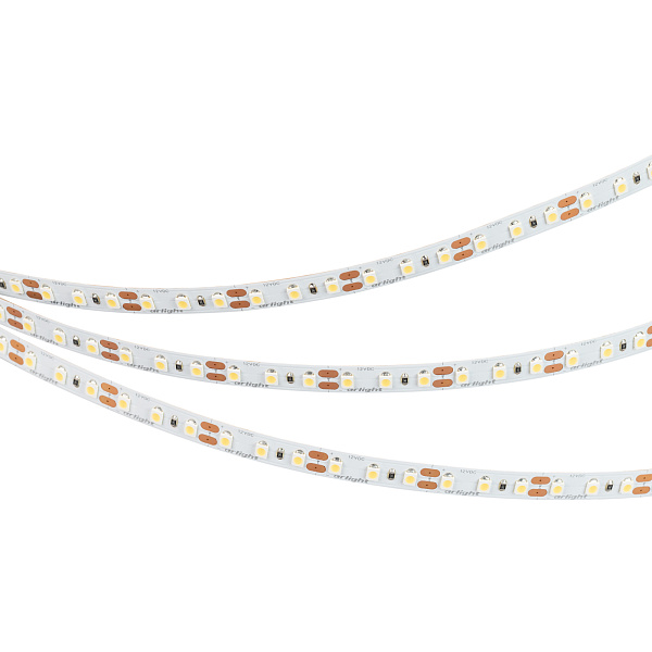 Светодиодная лента NT-A120-8mm 12V Warm2700 (9.6 W/m, IP20, 3528, 5m) (Arlight, 9.6 Вт/м, IP20) Lednikoff