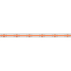 Светодиодная лента COB-5000PS-CSP-544-24V Red (10mm, 11.5W, IP67) (Arlight, -) Lednikoff