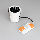 Светильник MS-ATLAS-BUILT-R72-20W Warm3000 (WH-BK, 30 deg, 230V) (Arlight, IP20 Металл, 5 лет) Lednikoff