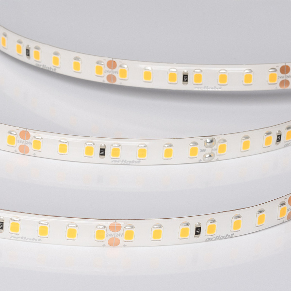 Светодиодная лента герметичная RTW-SE-A140-8mm 24V Warm2700 (5 W/m, IP65, 5m) (Arlight, -) Lednikoff