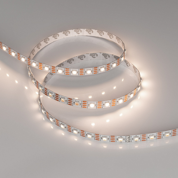Светодиодная лента SPI-B60-10mm 12V Day4000-PX1-RAM (9.3 W/m, IP20, 5060, 5m) (Arlight, бегущий огонь) Lednikoff