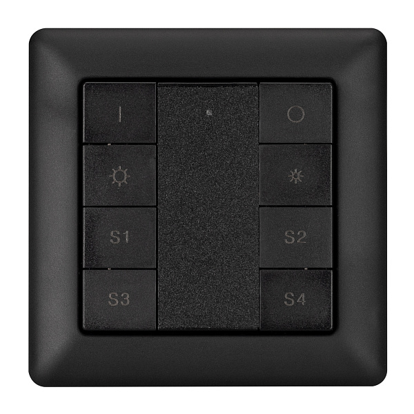 INTELLIGENT ARLIGHT Панель DALI-223-1G-4S-IN-BLACK (BUS) (IARL, -) Lednikoff