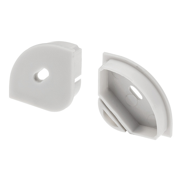 Заглушка ARH-KANT-30R с отверстием (Arlight, Пластик) Lednikoff