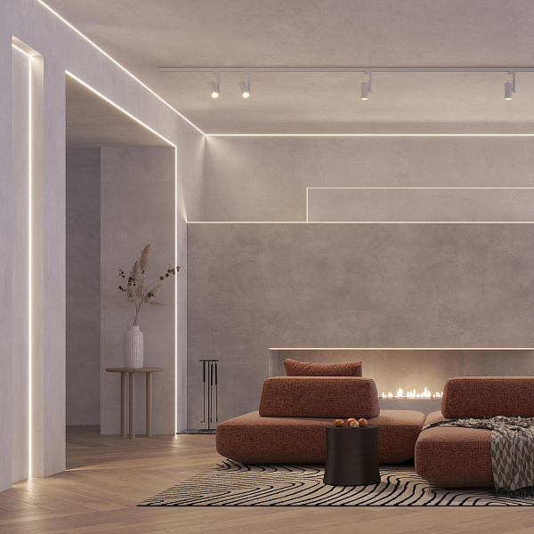 Профиль DECORE-S6-EXT-V-COMFORT-2000 ANOD внешний (Arlight, Алюминий) Lednikoff