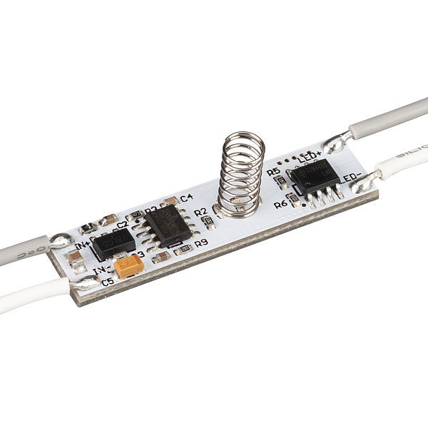 Микродиммер SR-IRIS-SN-DIM (12-24V, 1x5A, 38x10mm) (Arlight, Открытый) Lednikoff