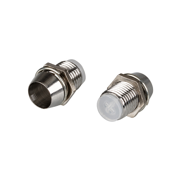 Держатель 5мм HOLDER-F5 (хром.латунь, с гайкой) (Arlight, 5мм (круглый)) Lednikoff