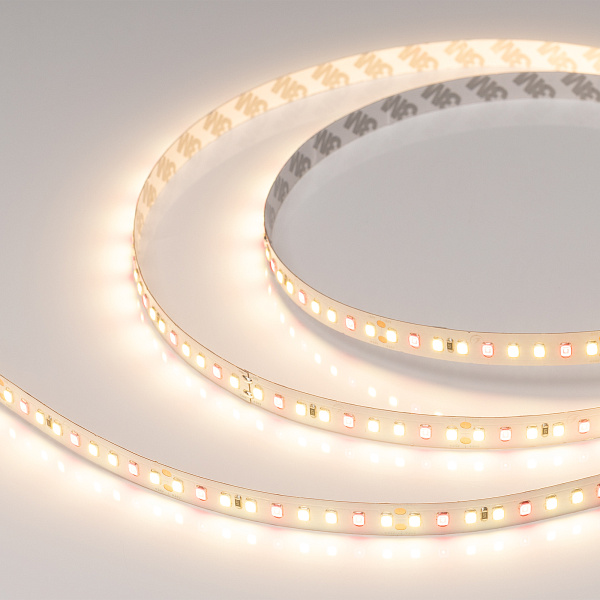 Светодиодная лента FITOLUX-A144-10mm 24V Warm3000-Red (14 W/m, IP20, 2835, 5m) (Arlight, Открытый) Lednikoff