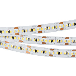 Светодиодная лента MICROLED-5000 24V Warm2700 8mm (2216, 300 LED/m, LUX) (Arlight, 8 Вт/м, IP20)