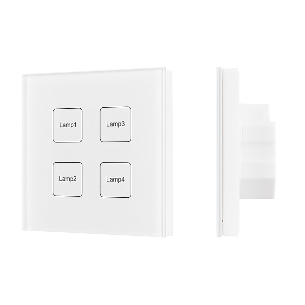 INTELLIGENT ARLIGHT Сенсорная панель DALI-901-11-ADDR-DIM-DT6-IN White (BUS) (IARL, IP20 Пластик, 3 года) Lednikoff