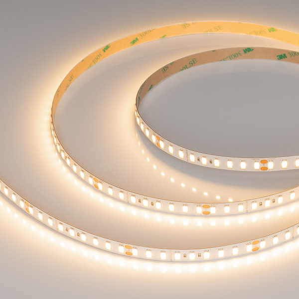 Светодиодная лента ULTRA-C126-10mm 24V Warm3000 (14.4 W/m, IP20, 5630, 5m) (Arlight, высок.эфф.200 лм/Вт) Lednikoff