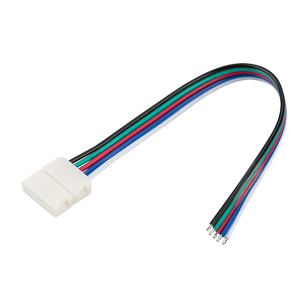 Коннектор выводной FIX-RGBW-12mm-150mm-X1 (5-pin) (Arlight, -) Lednikoff