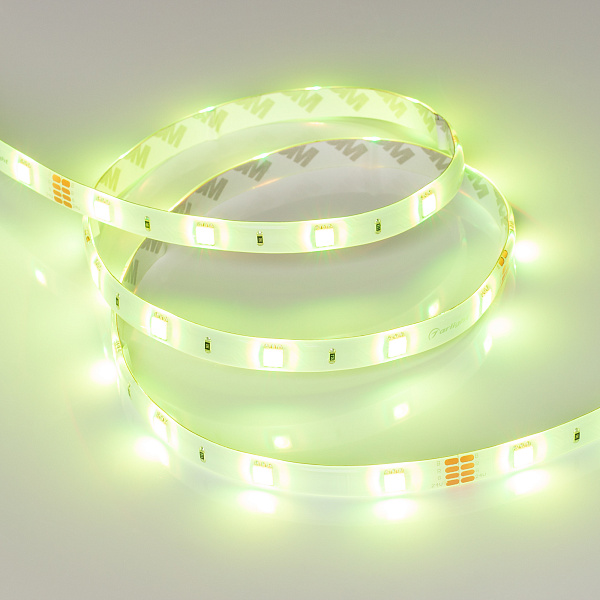 Светодиодная лента RTW 2-5000SE 24V RGB (5060, 150 LED, LUX) (Arlight, 7.2 Вт/м, IP65) Lednikoff