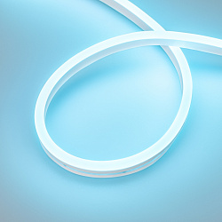 Светодиодная лента герметичная AURORA-PS-A120-16x8mm 24V Azure (10 W/m, IP65, 2835, 5m) (Arlight, Силикон, 2 года)