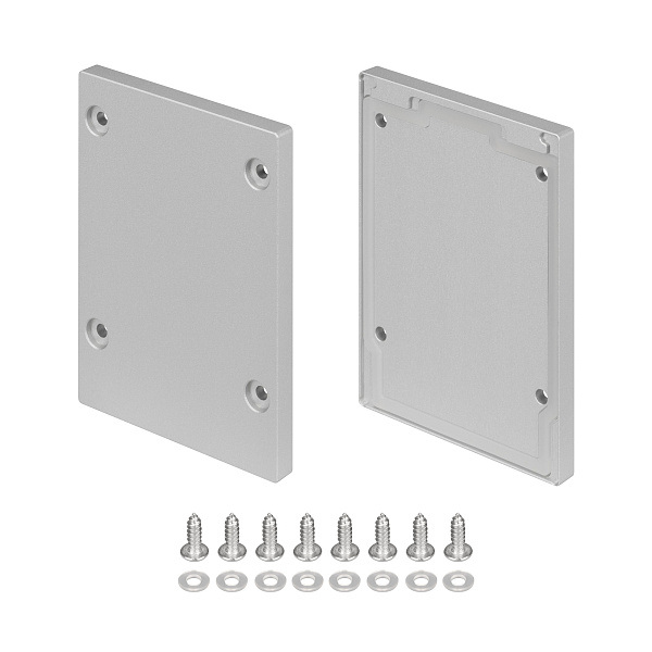 Заглушка IP-LINE-5475 SILVER глухая (Arlight, Металл) Lednikoff