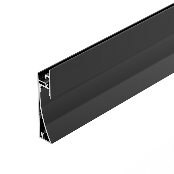 Профиль PLINTUS-H58-F-2000 BLACK (Arlight, Алюминий) Lednikoff
