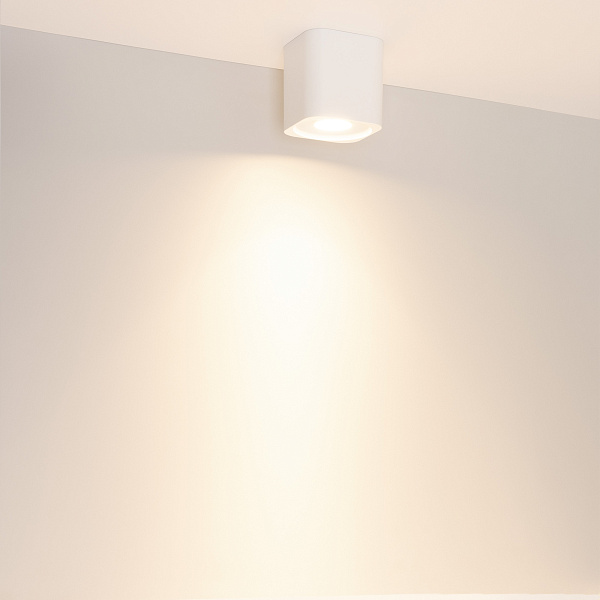 Светильник SP-ACENTO-S95x95-10W Warm3000 (WH, 20-45 deg, 230V) (Arlight, IP20 Металл, 5 лет) Lednikoff