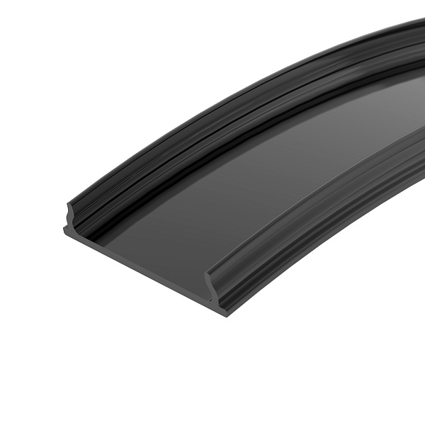Профиль ARH-BENT-W18-3000 ANOD BLACK (Arlight, Алюминий) Lednikoff